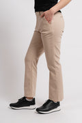 Alice Cropped Flare Pant - Latte