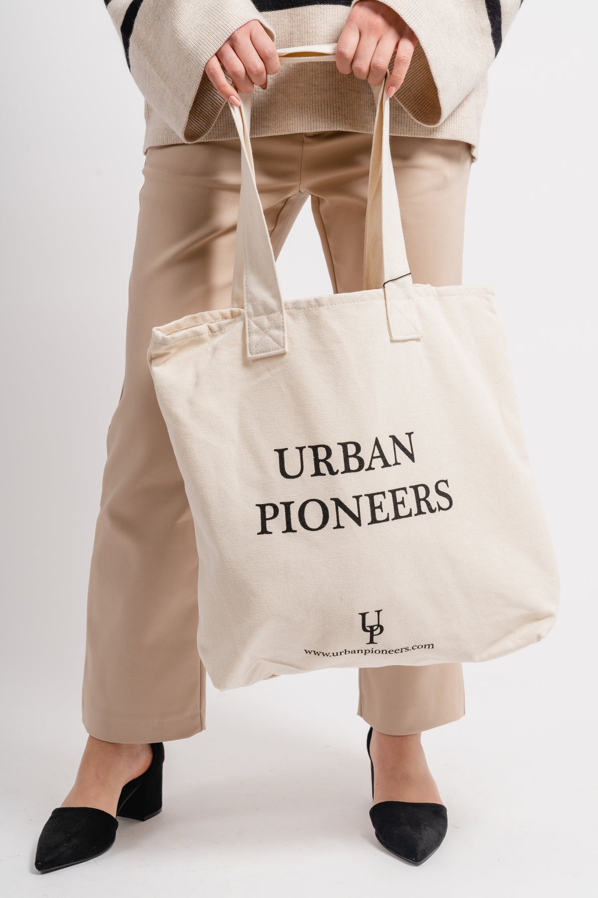 UP Recycled Tote Bag - Offwhite