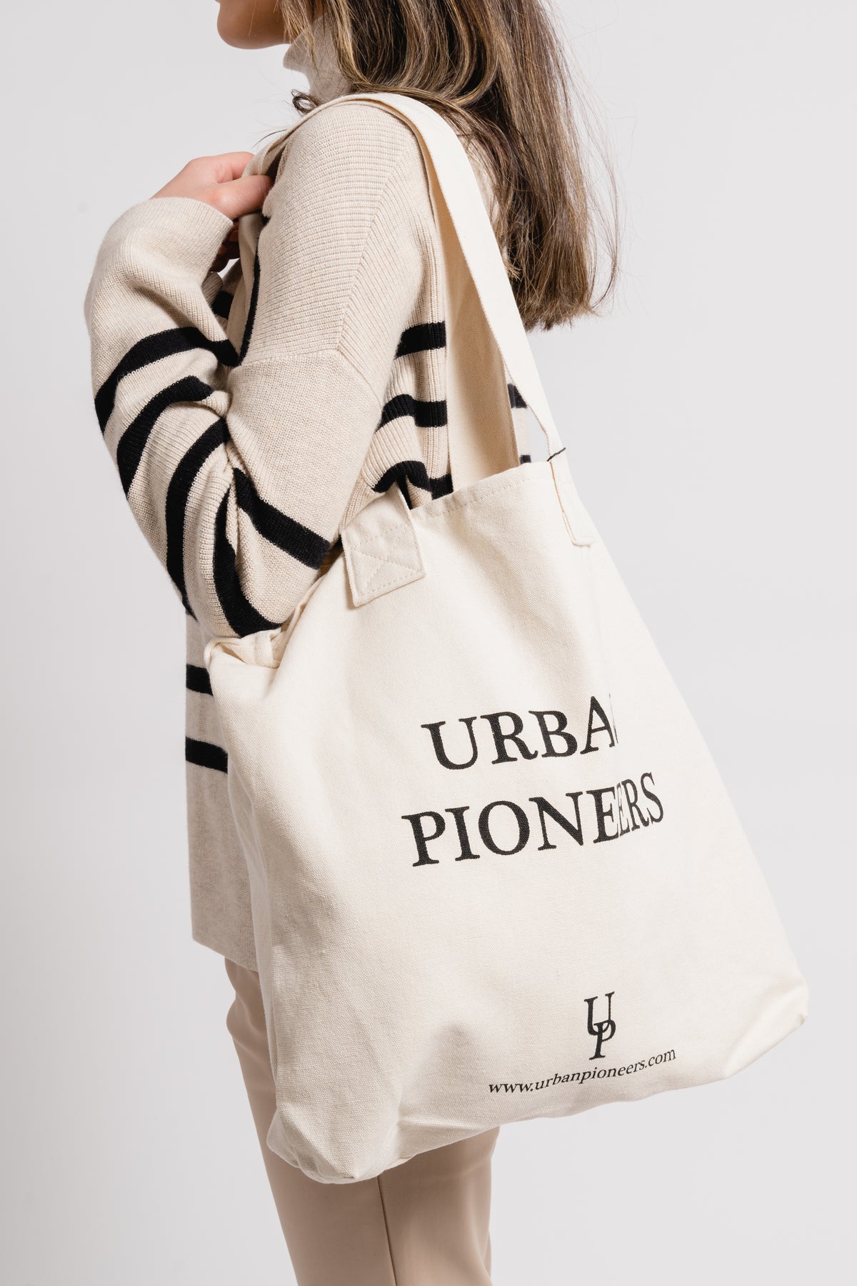 UP Recycled Tote Bag - Offwhite