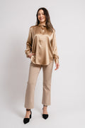 Leia Blouse - Terracotta