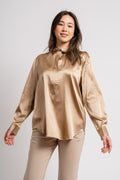 Leia Blouse - Terracotta