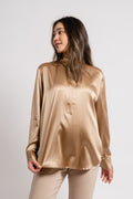 Leia Blouse - Terracotta
