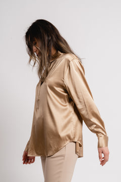Leia Blouse - Terracotta