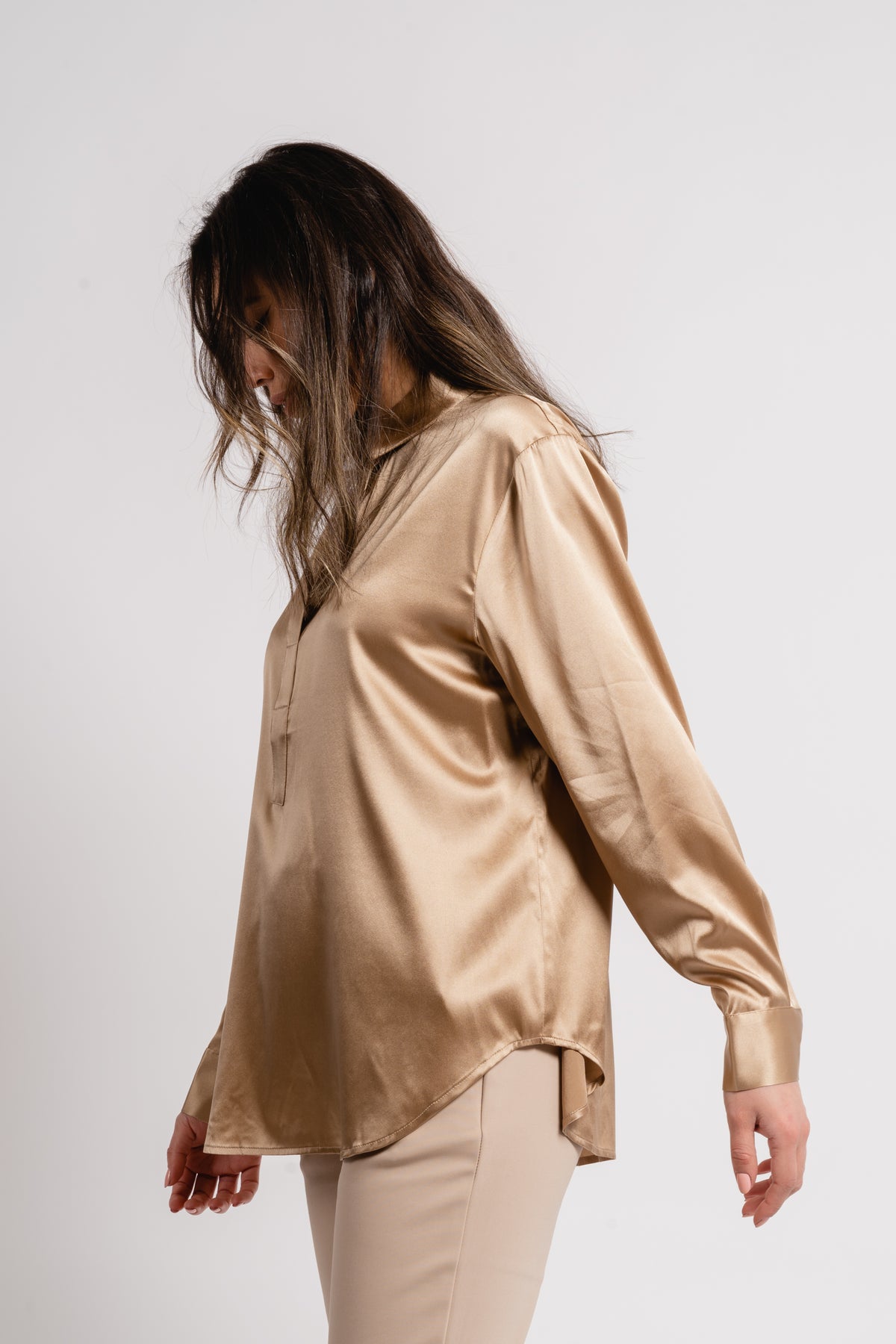 Leia Blouse - Terracotta