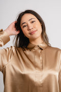 Leia Blouse - Terracotta