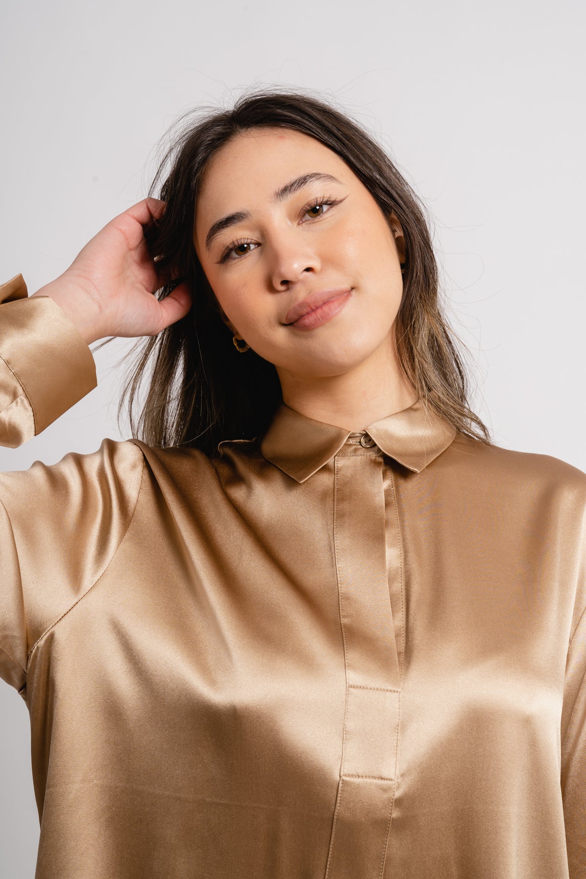 Leia Blouse - Terracotta