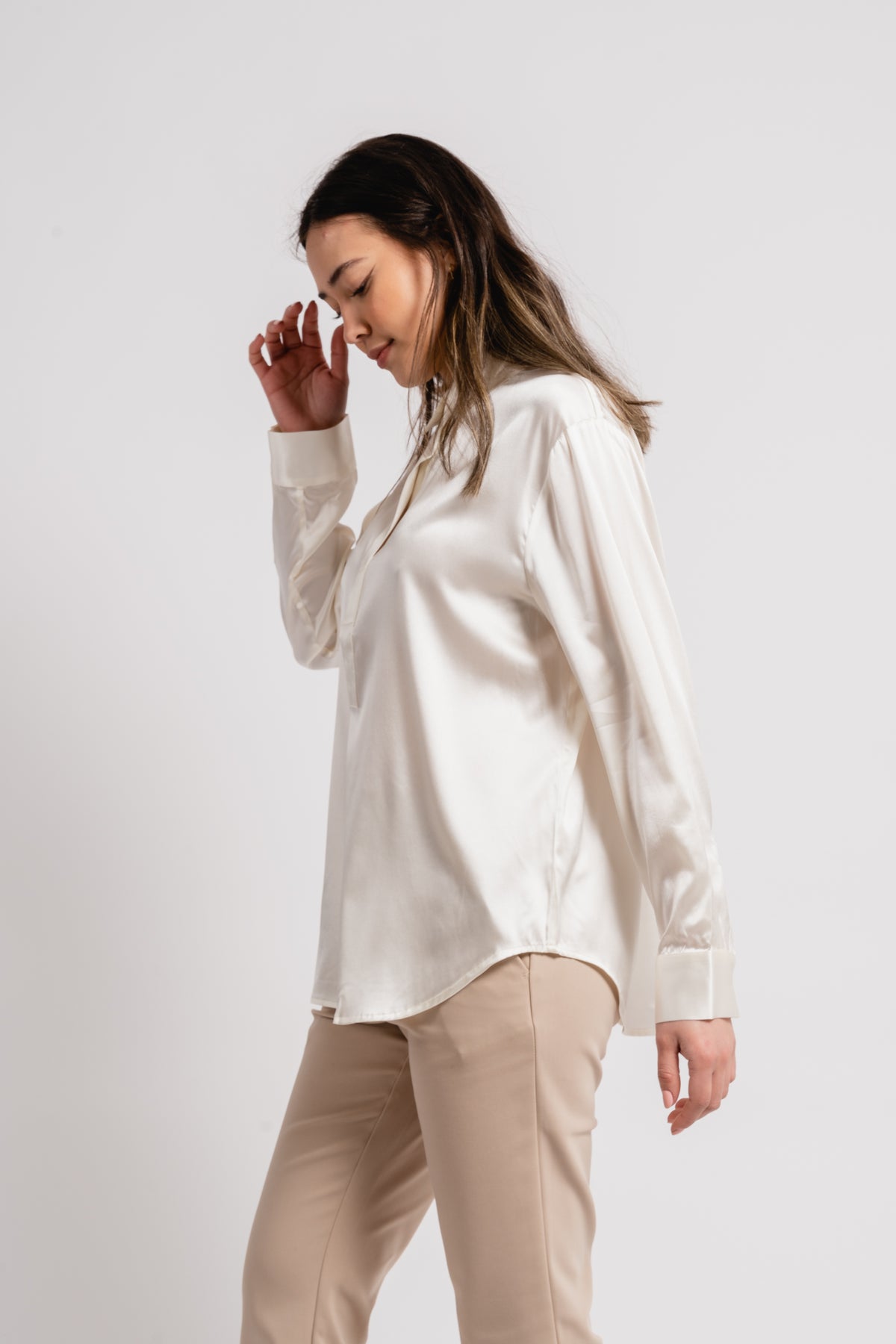 Leia Blus - Offwhite