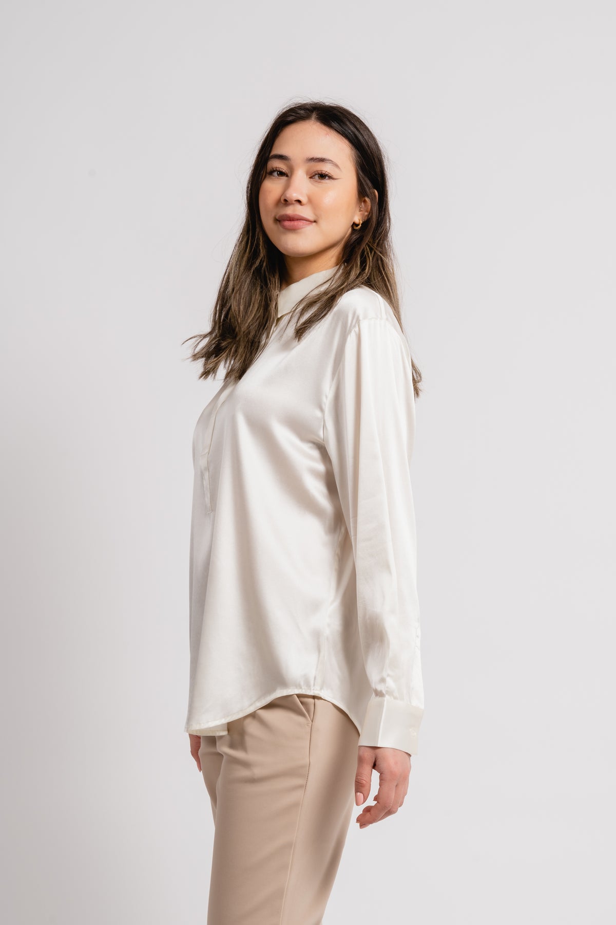 Leia Blus - Offwhite