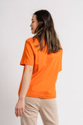 Essential Ss Boxy Tee - Orangeade