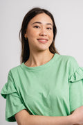 Rylie Ss Florence Tee M - Absinthe Green