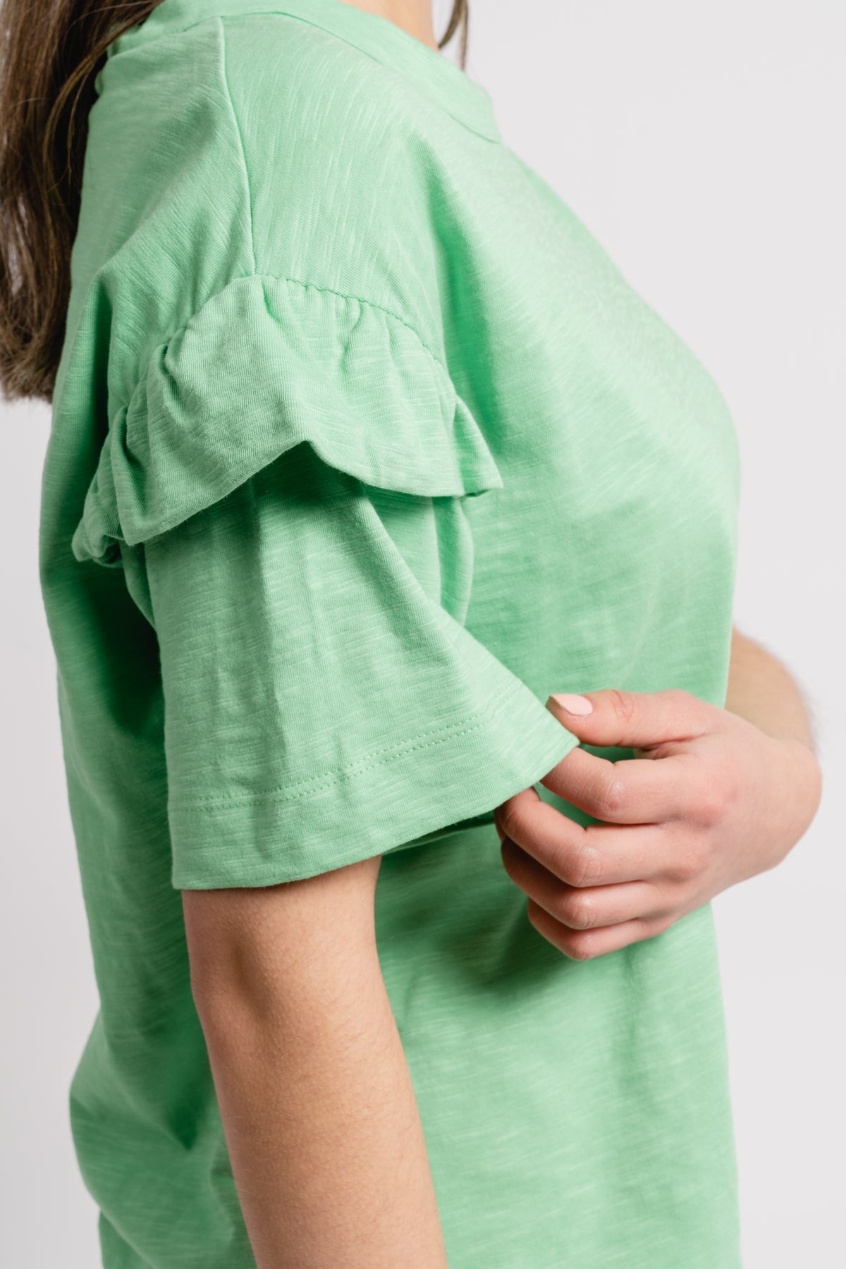Rylie Ss Florence Tee M - Absinthe Green
