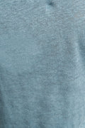 Madeleine Linen Tee - Dusty Teal