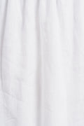 Alma Linen Dress - White