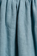Alma Linen Dress - Dusty Teal