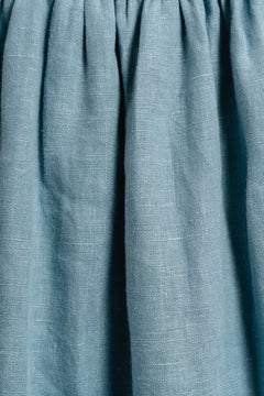 Alma Linen Dress - Dusty Teal