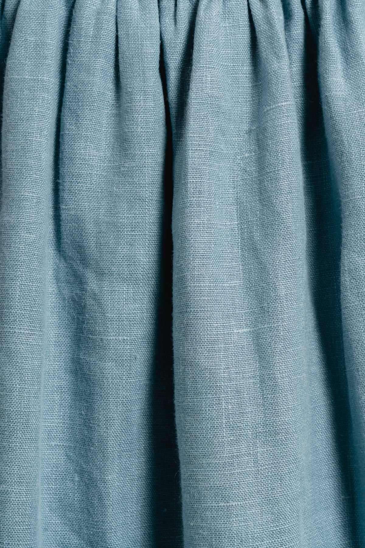 Alma Linen Dress - Dusty Teal