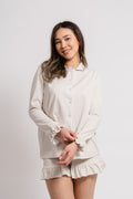 Marna Pysj Set - Striped Beige