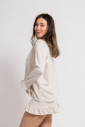 Marna Pysj Set - Striped Beige