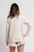 Marna Pysj Set - Striped Beige