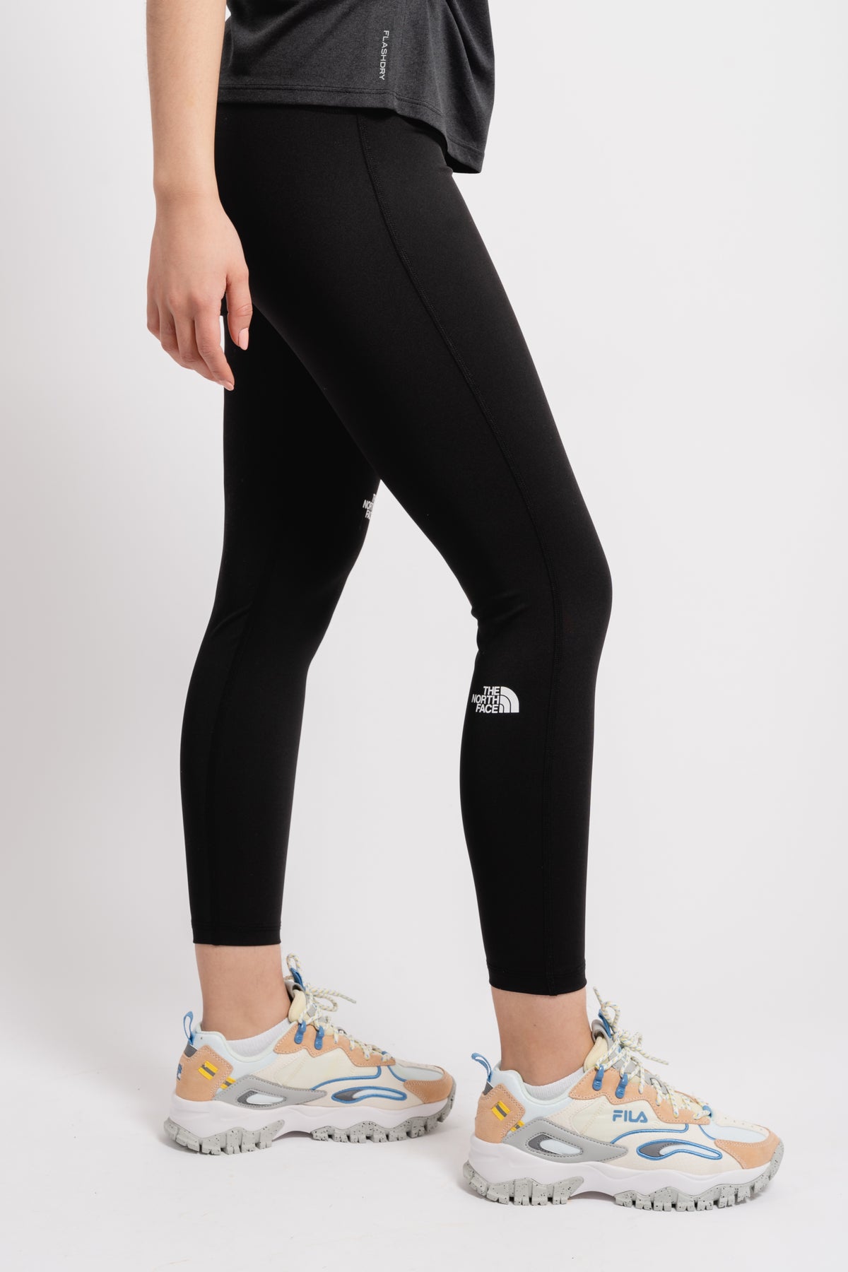 W Flex High Rise 7/8 Tight - Tnf Black