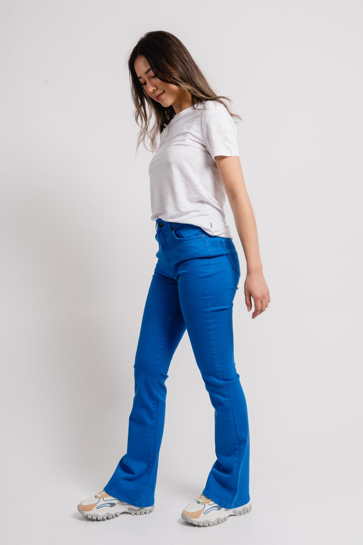 Tara Jeans Color - Royal Blue