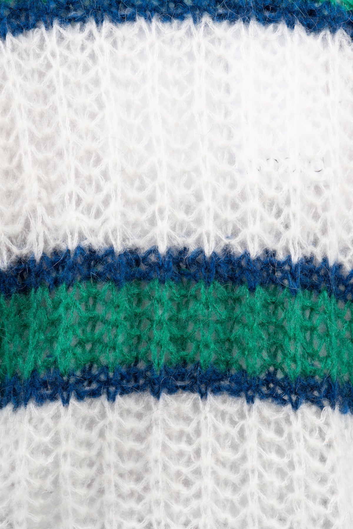 Vera Knit Cardigan - Green/Offwhite