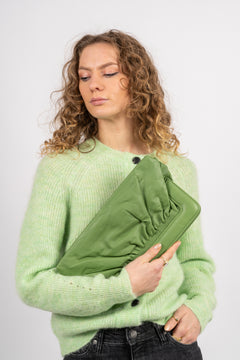 VeldaGZ Midi Clutch - Minced Herb