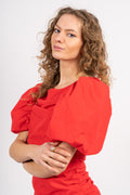 Sandrine Puff Dress - Scarlet Dress