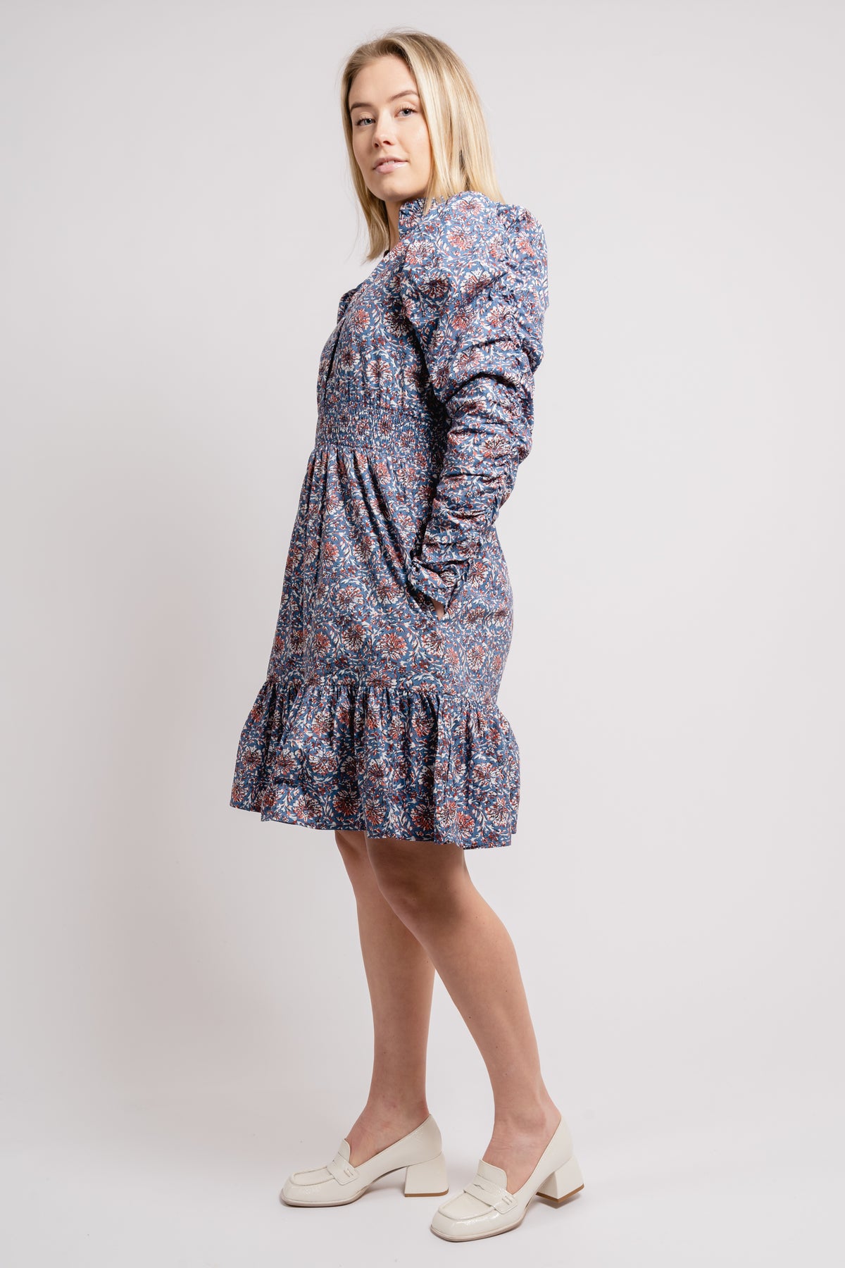 Billie Dress - Persian Blue