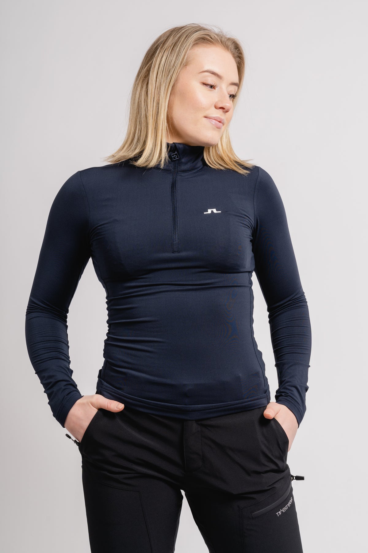 Lauryn Sport Half Zip Mid Layer - Jl Navy