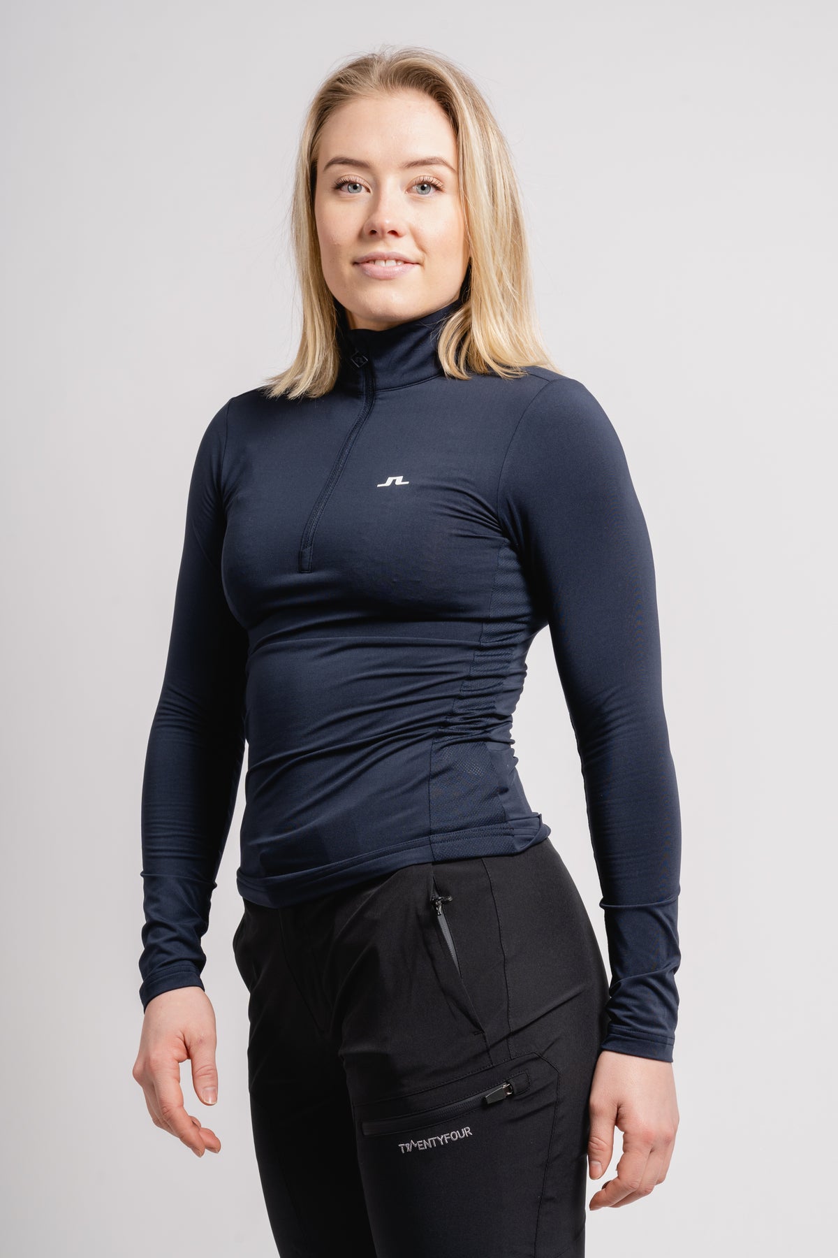 Lauryn Sport Half Zip Mid Layer - Jl Navy