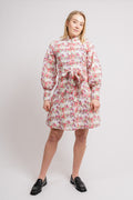 Bertine Dress - Lavender Flower