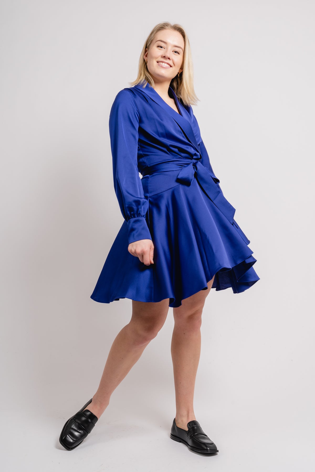 Iza Mini Dress - Royal Blue
