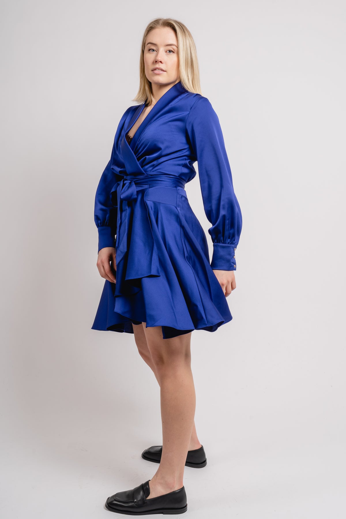 Iza Mini Dress - Royal Blue