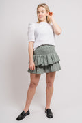 Mercer Skirt - Sycamore White