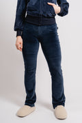 Mynde Velour Pants - Navy
