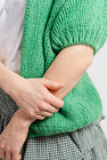 Mary Knit Cardigan - Bright Green