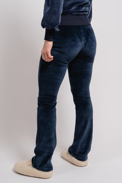 Mynde Velour Pants - Navy