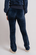 Mynde Velour Pants - Navy