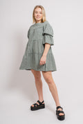 Indiana Dress - Sycamore White