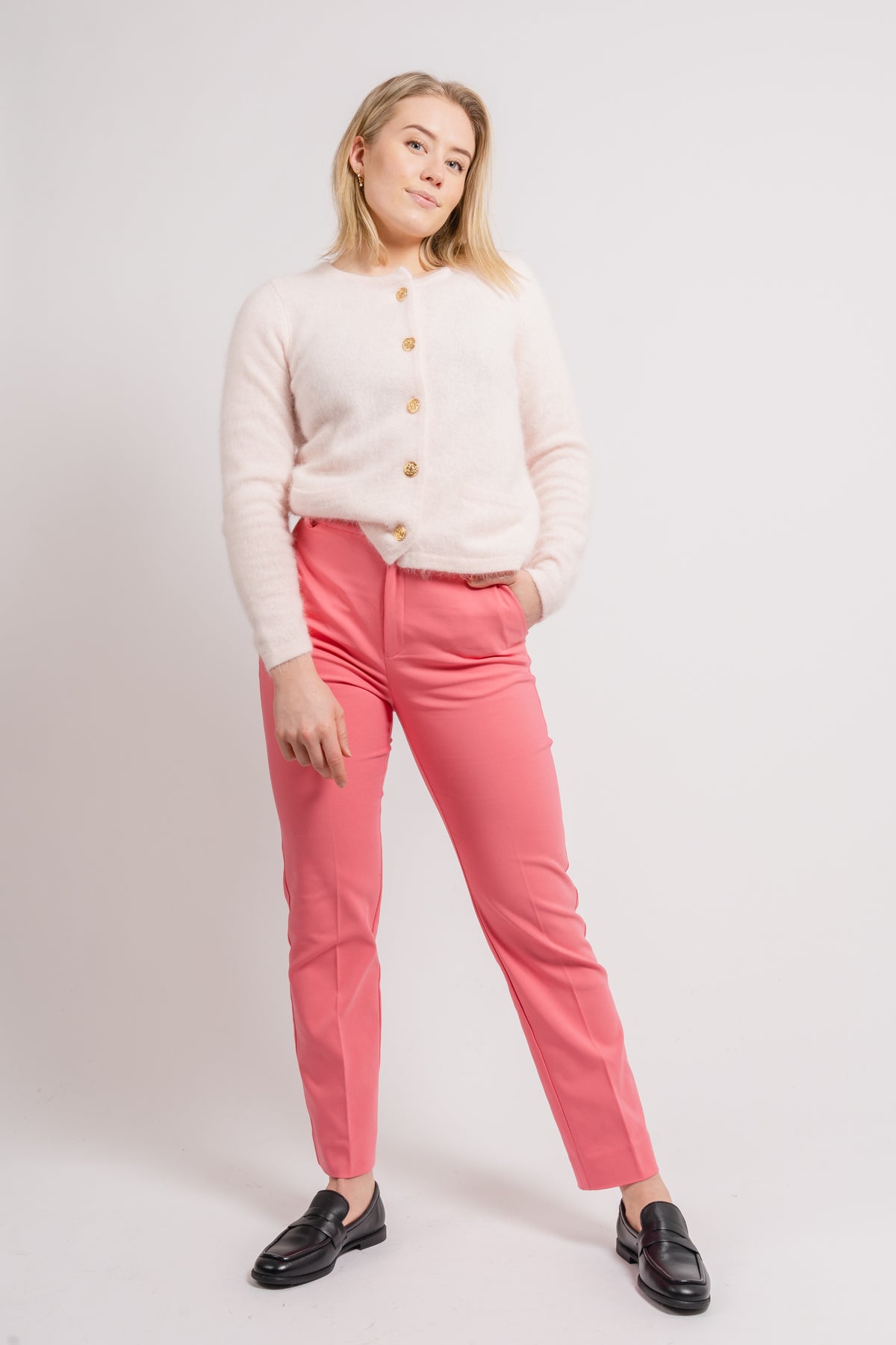 ZellaIW Classic Pant - Pink Rose
