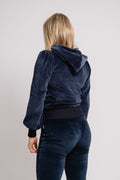 Mim Velour Jacket - Navy