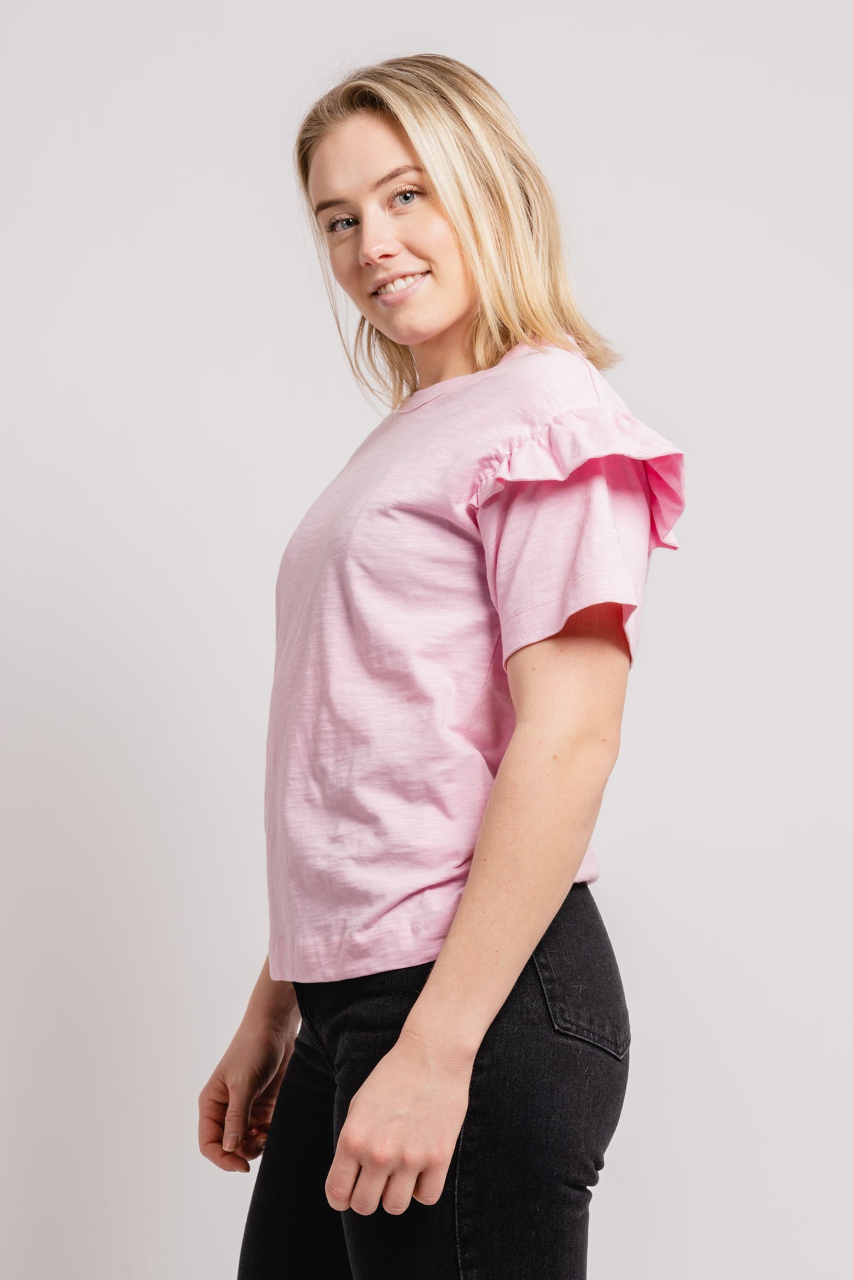 Rylie Ss Florence Tee M - Sweet Lilac