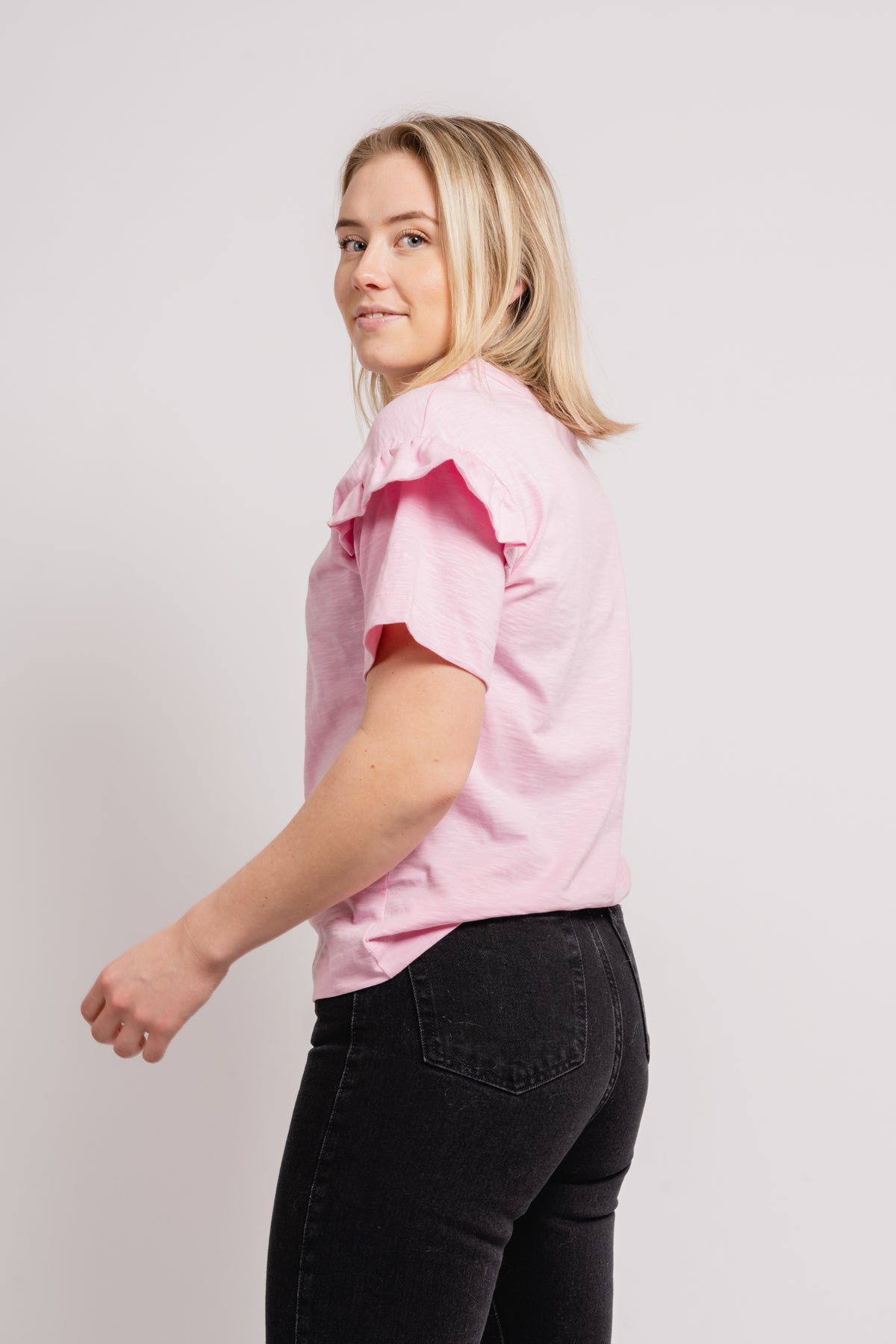 Rylie Ss Florence Tee M - Sweet Lilac