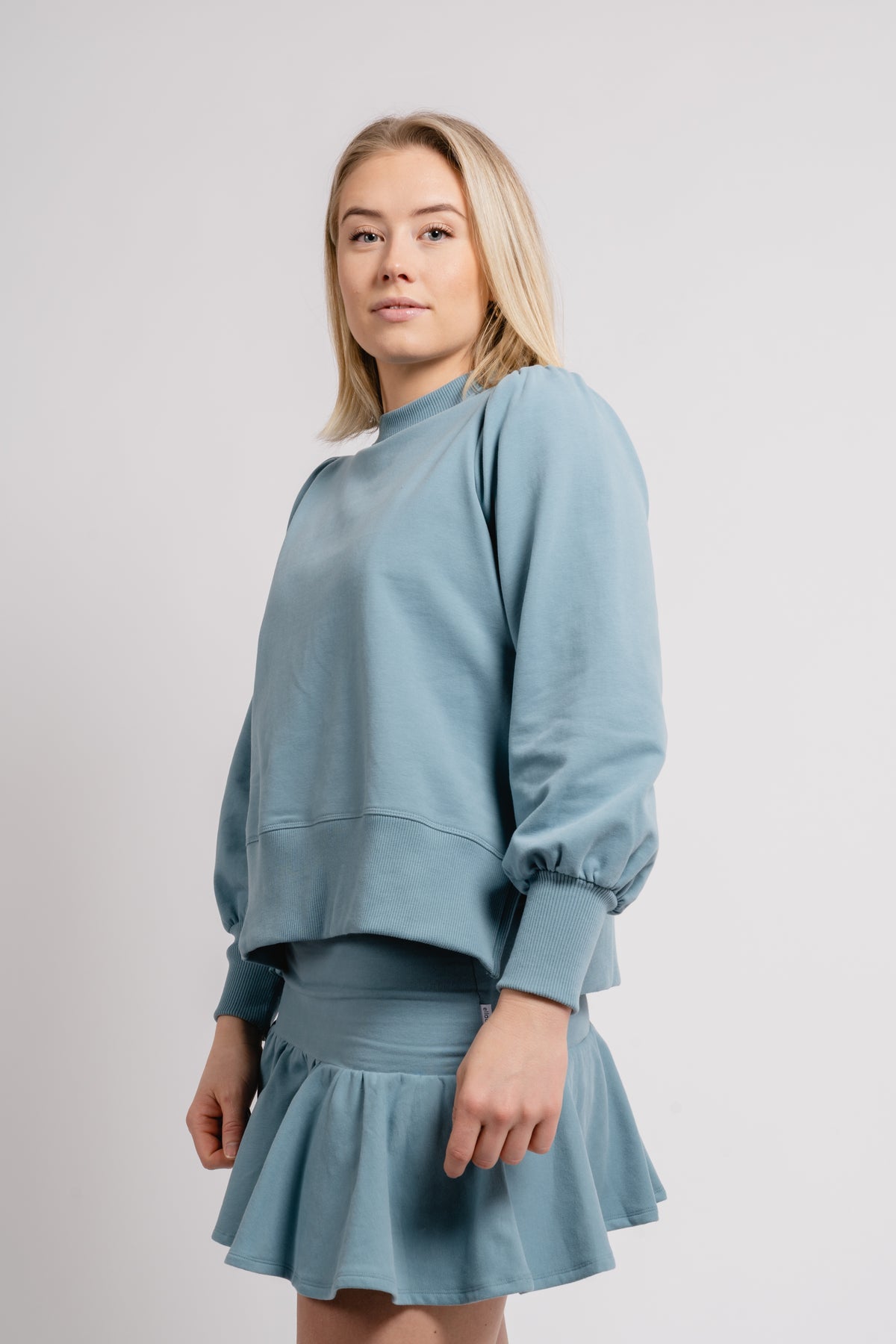Sarena Sweater - Dusty Teal