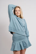 Sarena Sweater - Dusty Teal