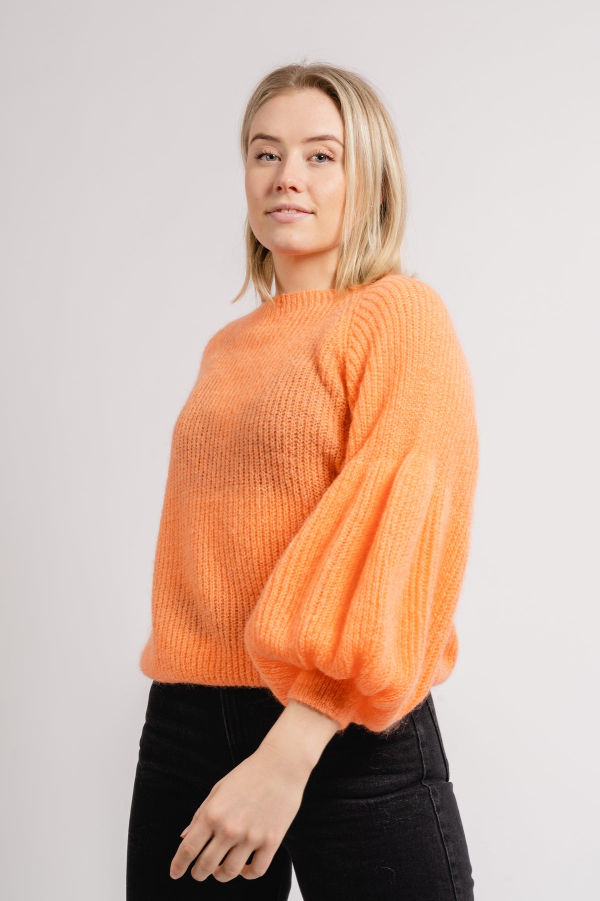 Miko Knit Sweater - Melon
