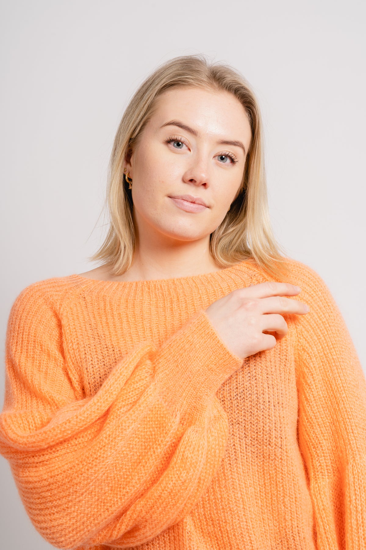 Miko Knit Sweater - Melon
