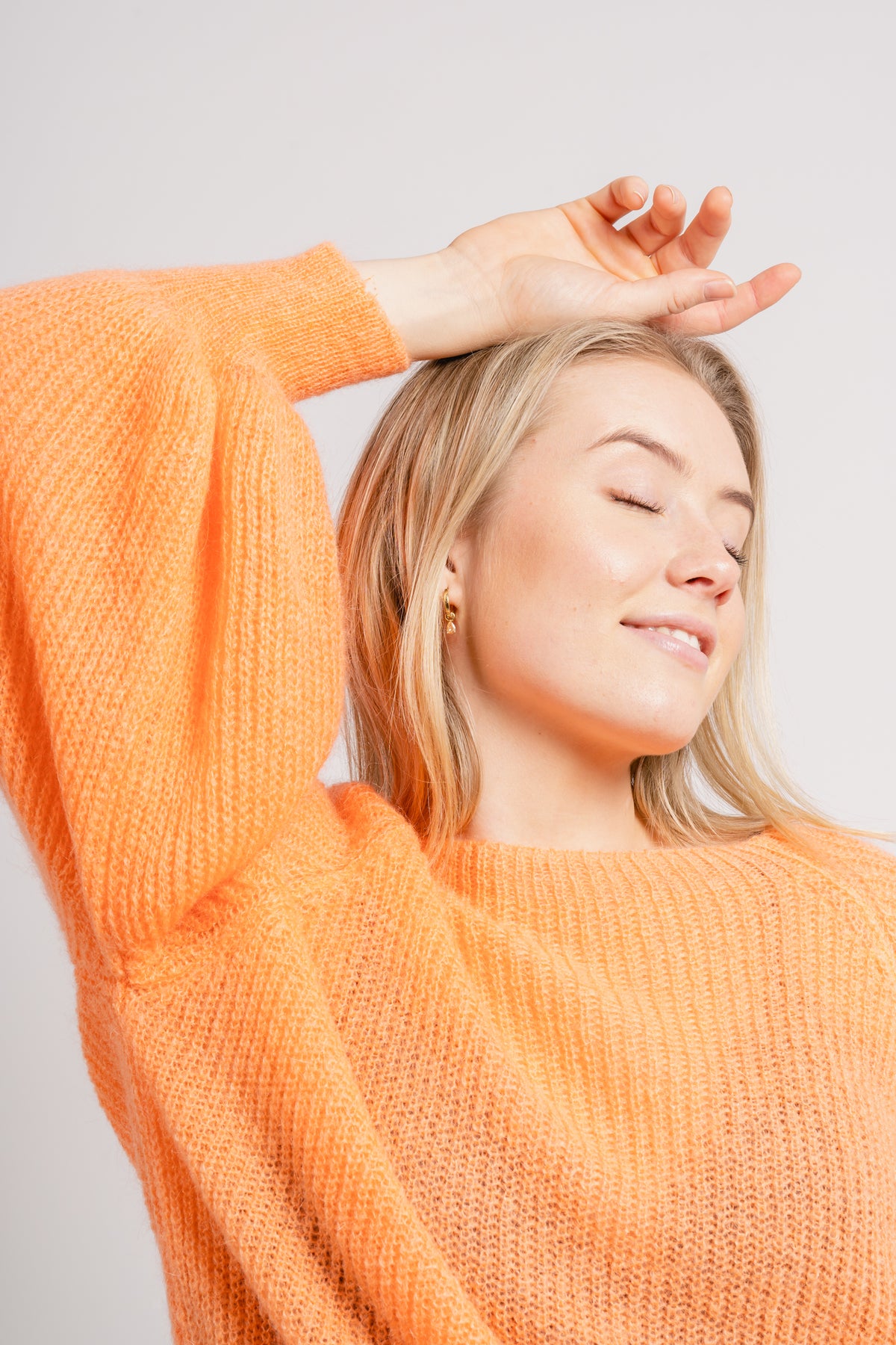 Miko Knit Sweater - Melon