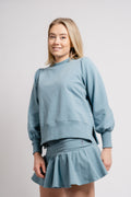 Sarena Sweater - Dusty Teal